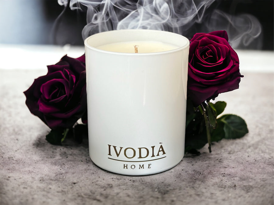 Single Wick Candle - Velvet Rose & Oudh